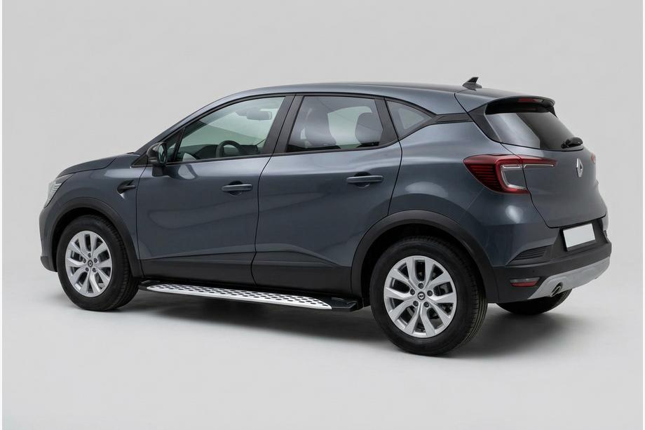 Renault Captur 2019– Sidetrin Shining V1 (2 stk., aluminium) Image