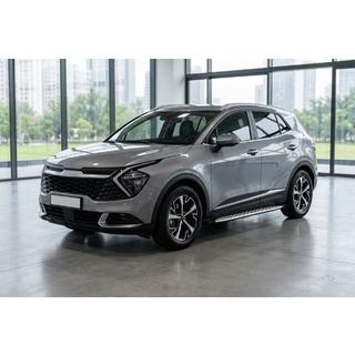 Sidetrin Shining V1 (2 stk., aluminium) Kia Sportage 2021– foto 1