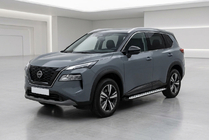 Nissan X-trail T33/Rogue 2022– Sidetrin Shining V1 (2 stk., aluminium) foto 1