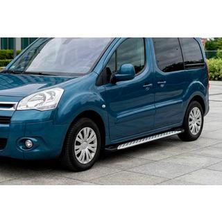 Sidetrin Shining V1 (2 stk., aluminium) foto 1