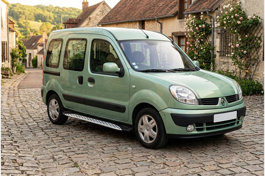 Renault Kangoo 1998–2008 Sidetrin Shining V1 (2 stk., aluminium) Image