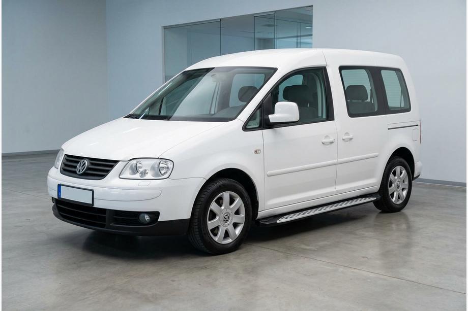 Volkswagen Caddy 2004–2010 Sidetrin Shining V1 (2 stk., aluminium) Foto 1