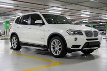 BMW X3 F25 2011–2018 Sidetrin Shining V1 (2 stk., aluminium) foto 1