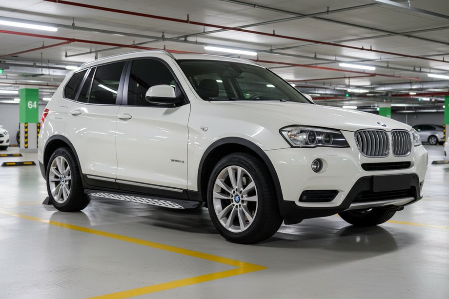 BMW X3 F25 2011–2018 Sidetrin Shining V1 (2 stk., aluminium) Image