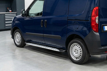 Opel Combo 2012–2018 Sidetrin Shining V1 (2 stk., aluminium) foto 1