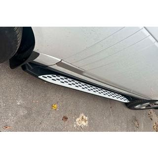 Sidetrin Shining V1 (2 stk., aluminium) foto 1