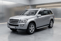 Mercedes GL-klasse X164 2006–2012 Sidetrin Shining V1 (2 stk., aluminium) foto 1