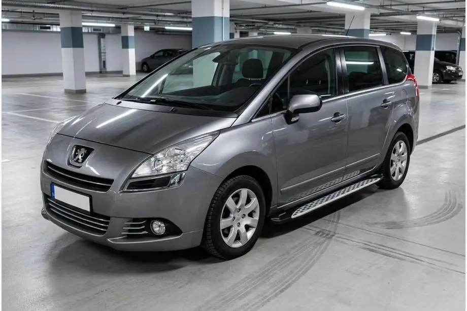 Peugeot 5008 2009–2016 Sidetrin Shining V1 (2 stk., aluminium) Image