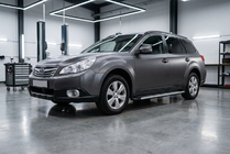 Subaru Outback 2009–2014 Sidetrin Shining V1 (2 stk., aluminium) foto 1