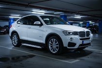 BMW X4 F26 2014–2018 Sidetrin Shining V1 (2 stk., aluminium) foto 1