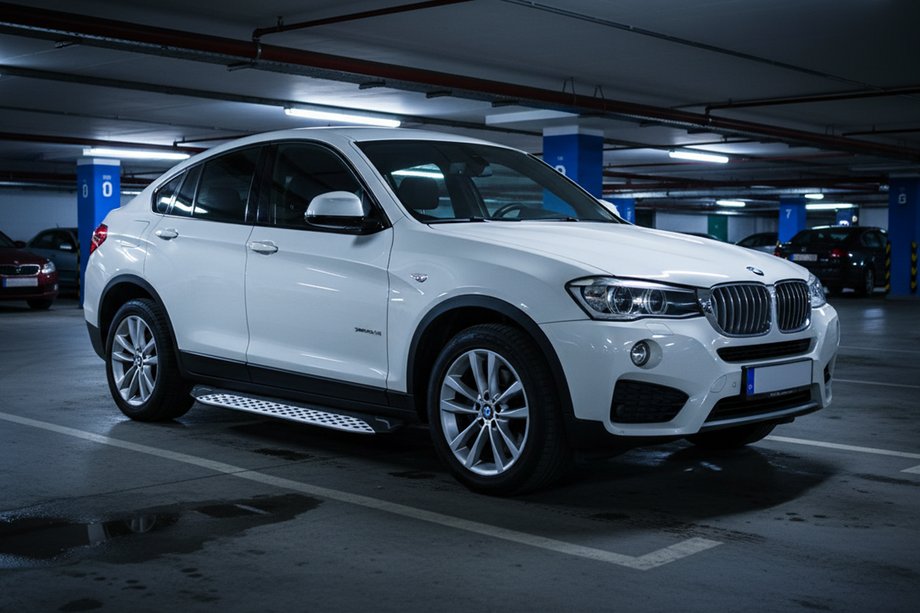BMW X4 F26 2014–2018 Sidetrin Shining V1 (2 stk., aluminium) Image