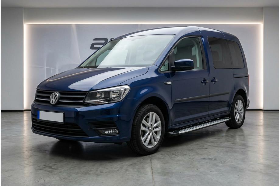Volkswagen Caddy 2015–2020 Sidetrin Shining V1 (2 stk., aluminium) Image