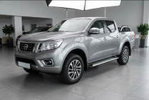 Nissan Navara/NP300 2016– Sidetrin Shining V1 (2 stk., aluminium) foto 1