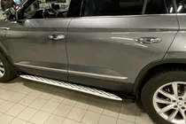 Skoda Kodiaq 2016–2023 Sidetrin Shining V1 (2 stk., aluminium) foto 6