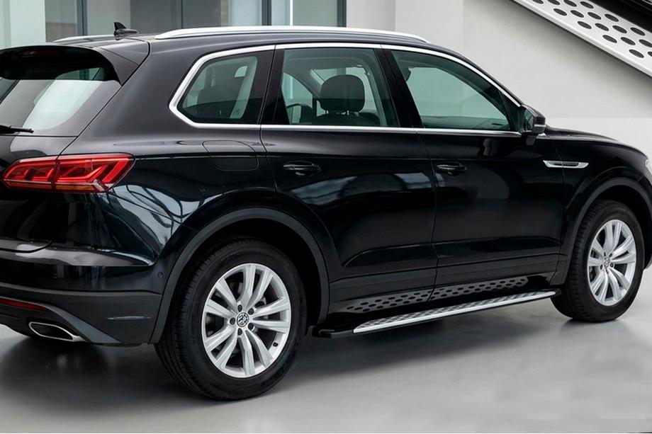 Volkswagen Touareg 2018– Sidetrin Shining V1 (2 stk., aluminium) Foto 1