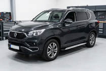 SsangYong Rexton II 2017– Sidetrin Shining V1 (2 stk., aluminium) foto 1