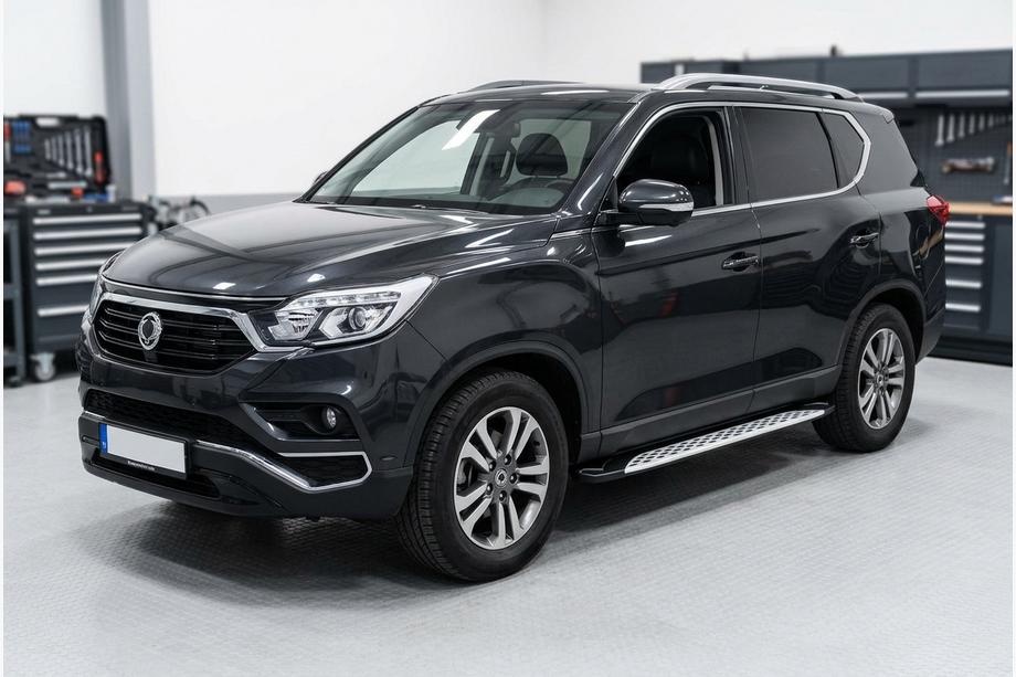 SsangYong Rexton II 2017– Sidetrin Shining V1 (2 stk., aluminium) Image
