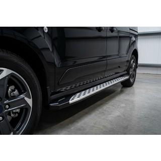 Sidetrin Shining V1 (2 stk., aluminium) foto 1