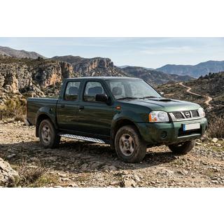 Sidetrin Shining V1 (2 stk., aluminium) Nissan NP300 1999–2015 foto 1
