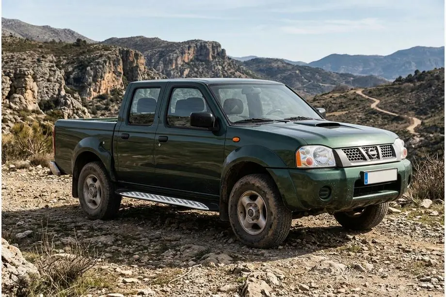 Nissan NP300 1999–2015 Sidetrin Shining V1 (2 stk., aluminium) Image