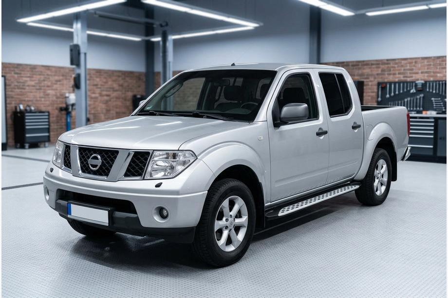 Nissan Navara 2006–2015 Sidetrin Shining V1 (2 stk., aluminium) Image