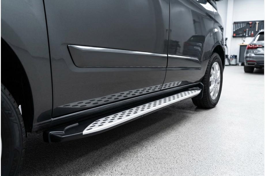 Ford Custom 2013–2022 Sidetrin Shining V1 (2 stk., aluminium) Image