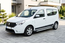 Renault Dokker 2013–2022 Sidetrin Shining V1 (2 stk., aluminium) foto 1
