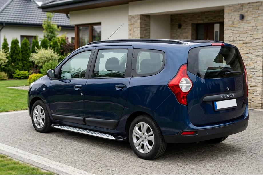 Renault Lodgy 2013–2022 Sidetrin Shining V1 (2 stk., aluminium) Image