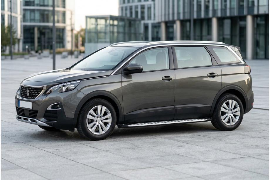 Peugeot 5008 2016–2023 Sidetrin Shining V1 (2 stk., aluminium) Image