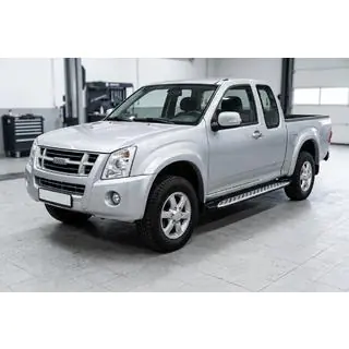 Sidetrin Shining V1 (2 stk., aluminium) Isuzu D-Max 2002–2011 foto 1