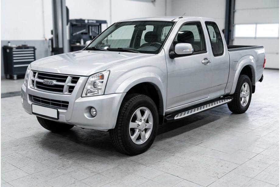 Isuzu D-Max 2002–2011 Sidetrin Shining V1 (2 stk., aluminium) Image