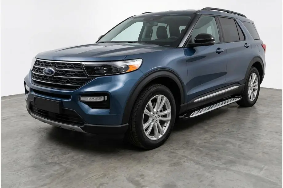 Ford Explorer 2019– Sidetrin Shining V1 (2 stk., aluminium) Foto 1