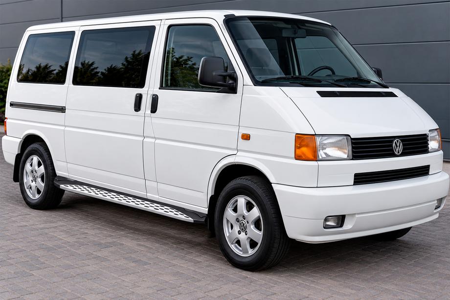 Volkswagen T4 Transporter 1990–2003 Sidetrin Shining V1 (2 stk., aluminium) Image