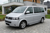 Volkswagen T5 2010–2015 Sidetrin Shining V1 (2 stk., aluminium) foto 1