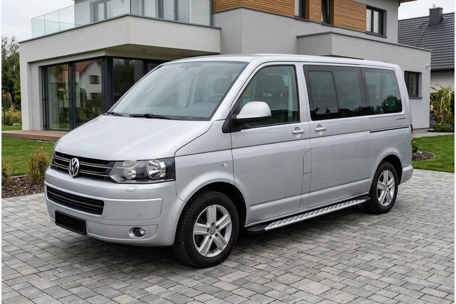 Volkswagen T5 2010–2015 Sidetrin Shining V1 (2 stk., aluminium) Image