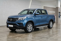SsangYong Musso II 2018– Sidetrin Shining V1 (2 stk., aluminium) foto 1
