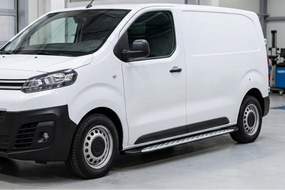 Opel Vivaro 2019– Sidetrin Shining V1 (2 stk., aluminium) Kort akselafstand Image
