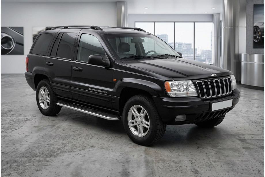 Jeep Grand Cherokee WJ 1999–2004 Maydos V1 sidetrin (2 stk., aluminium) Image