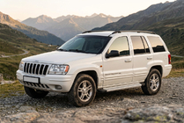 Jeep Grand Cherokee WJ 1999–2004 Sideskørter Maya V2 (2 stk., aluminium) foto 1