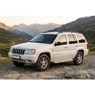 Sideskørter Maya V2 (2 stk., aluminium) Jeep Grand Cherokee WJ 1999–2004 foto 1