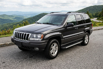 Jeep Grand Cherokee WJ 1999–2004 Sidetrin Maya V1 (2 stk., aluminium) foto 1