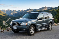Jeep Grand Cherokee WJ 1999–2004 Sidetrin Rainbow (2 stk., aluminium) foto 1
