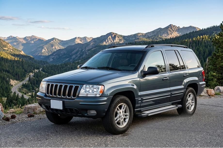 Jeep Grand Cherokee WJ 1999–2004 Sidetrin Rainbow (2 stk., aluminium) Image