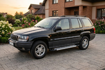 Jeep Grand Cherokee WJ 1999–2004 Sidetrin Vision New Grey (2 stk., aluminium) foto 1