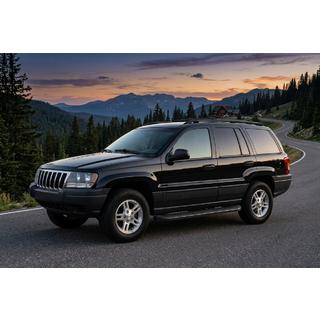 Sidetrin Tayga Black (2 stk., aluminium) Jeep Grand Cherokee WJ 1999–2004 foto 1