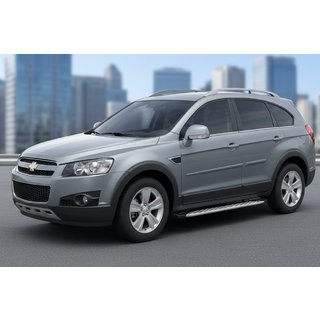 Shining V1 sidetrin (2 stk., aluminium) Chevrolet Captiva 2006–2019 foto 1