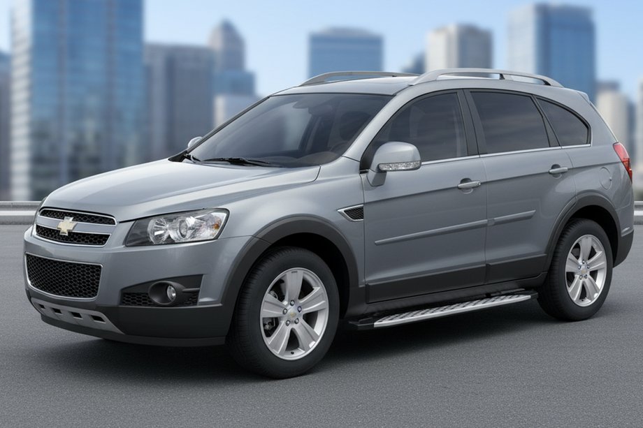 Chevrolet Captiva 2006–2019 Shining V1 sidetrin (2 stk., aluminium) 2016-2019 Image