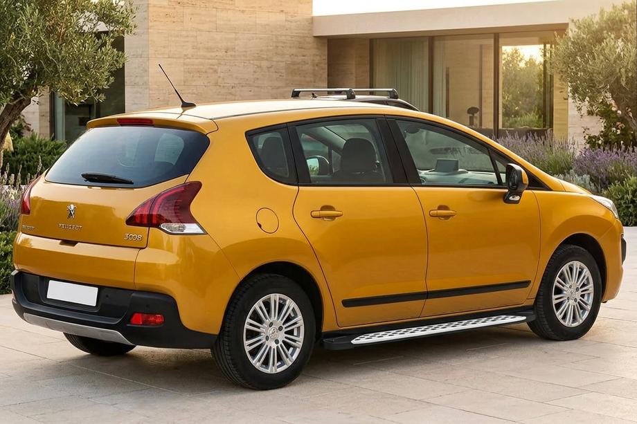 Peugeot 3008 2008–2016 Shining V1 sidetrin (2 stk., aluminium) 2008-2014 Image