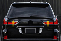 Lexus LX570/450d 2008–2022 Nedre spoiler V2 (2016-2023) Hvid farve foto 2