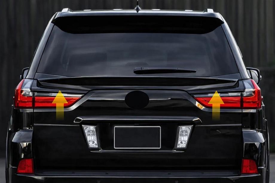 Lexus LX570/450d 2008–2022 Nedre spoiler V2 (2016-2023) Foto 2